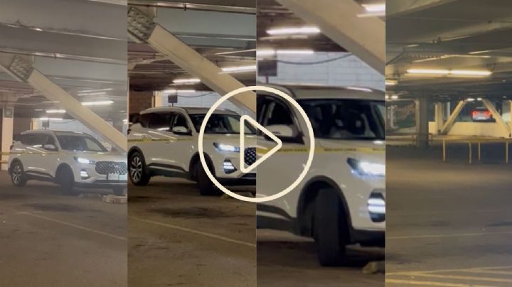 VIDEO: Mujer graba robo de su camioneta estacionada en súper de Coatzacoalcos