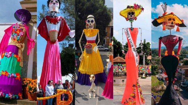 GALERÍA: 9 municipios de Veracruz que colocaron catrinas gigantes y puedes visitar