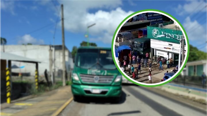 Sin deberla, retienen bajo usos y costumbres a gerente de estación de autobuses en Huejutla