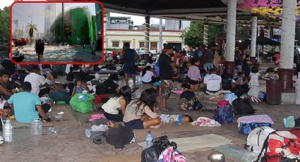 Migrantes se aterran por posible huracán “Pilar” en Chiapas, exigen ayuda al gobierno