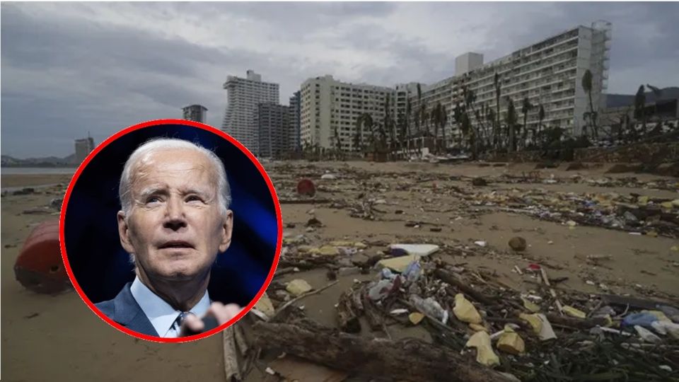 Huracán Otis: Esto dijo Joe Biden sobre la situación en Acapulco