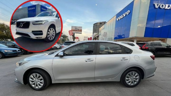 VIDEO | Comando asalta agencia Volvo en León y se lleva 10 autos