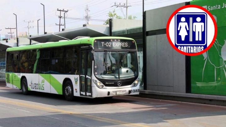 Por esta razón no pueden instalar sanitarios en estaciones del Tuzobús