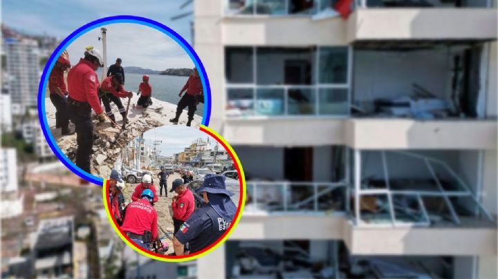 Huracán Otis: brigadistas de Hidalgo continúan levantando a Guerrero: apoyo seguirá