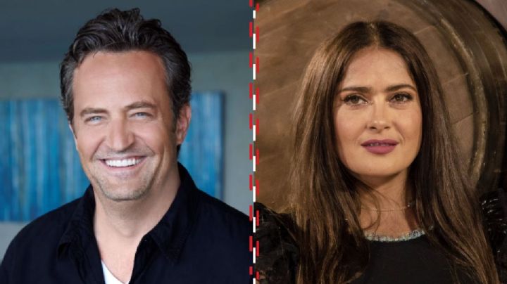 Así fue la vez que Matthew Perry "insultó" a Salma Hayek durante el rodaje de la que sería su mejor película