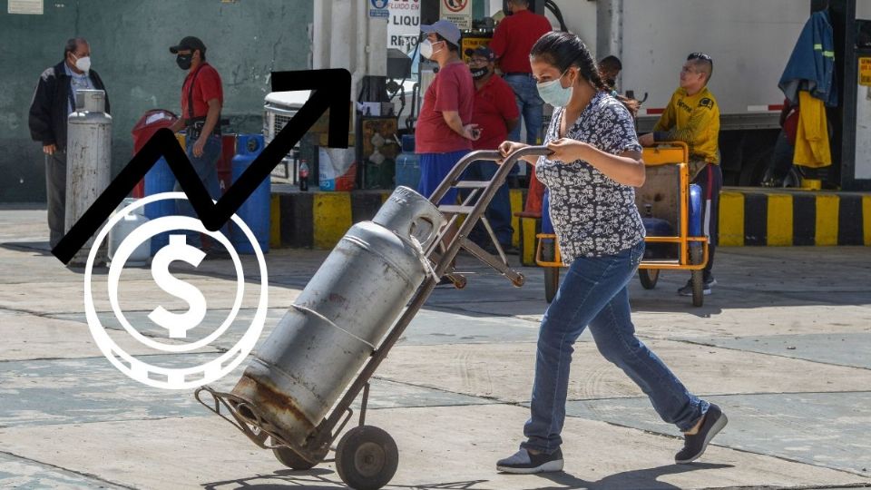 Costo del l gas LP en Veracruz del 29 de octubre al 04 de noviembre