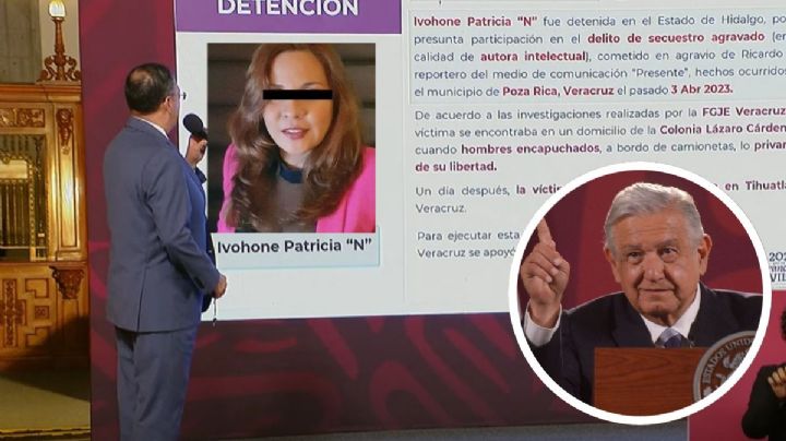 Exponen en "mañanera" a dueña de periódico Vanguardia de Veracruz, acusada de secuestrar a periodista