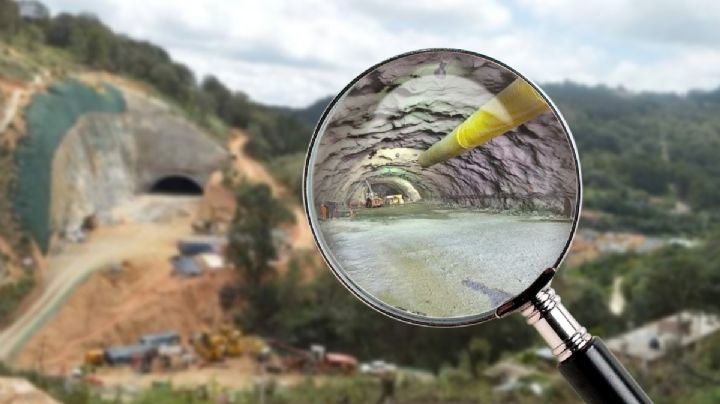 Carretera Real del Monte-Huasca: así se ven por dentro los túneles que se construyen