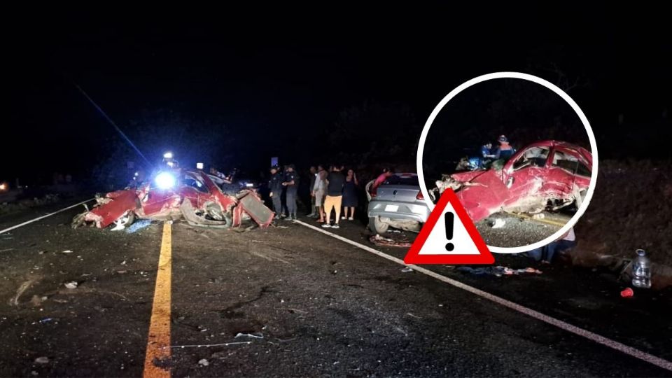 Accidente carretero en el sur de Veracruz deja 4 muertos y 5 heridos