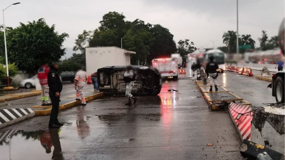 Nuevo accidente en ex caseta de Fortín