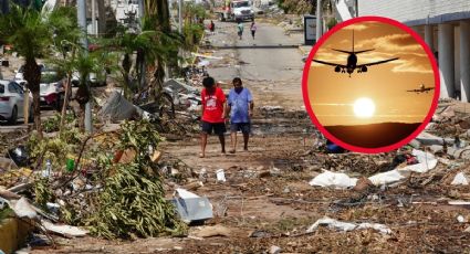 Huracán Otis: ¿Cómo puedes solicitar un vuelo GRATIS de Acapulco a CDMX?