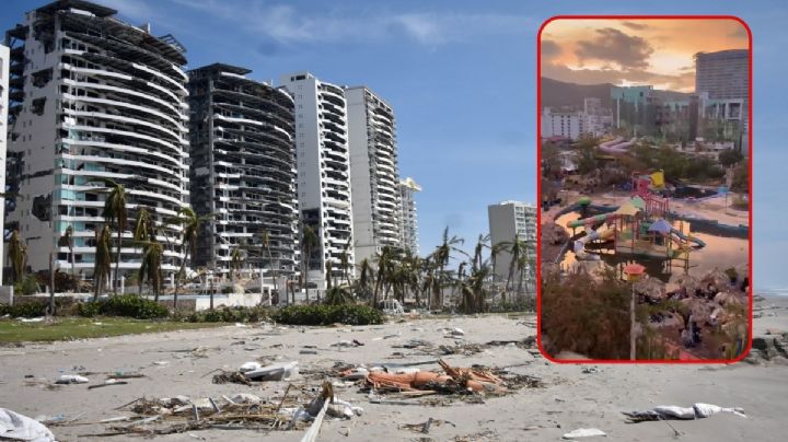 VIDEO | Así quedó el Rollo tras el paso del Huracán Otis; iba a ser reinaugurado el CiCi