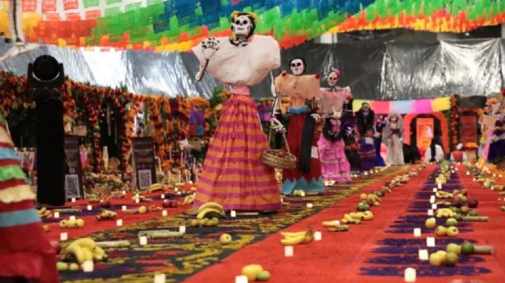 Dan Récord Guinness a Veracruz por el altar de muertos más grande del mundo