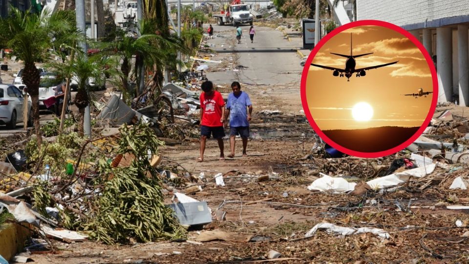 La ayuda ya esta comenzando a llegar al puerto de Acapulco