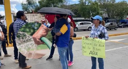Vecinos cierran Arco Sur, exigen abasto de agua en colonia de Xalapa