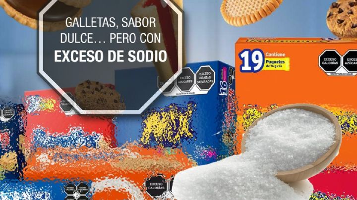 Estas son las galletas dulces que tienen exceso de sodio