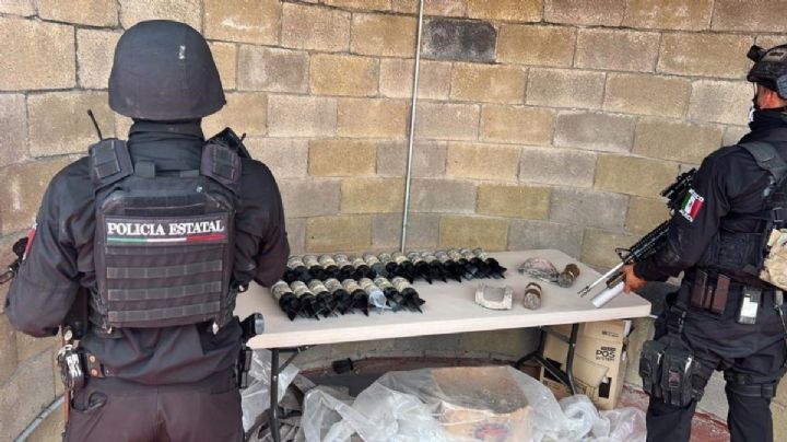 Desmantelan fábrica de explosivos del CJNG en Teocaltiche; había granadas para dron