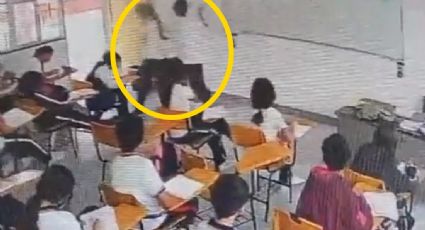 VIDEO | Maestra es apuñalada por alumno de secundaria tras llamarle la atención