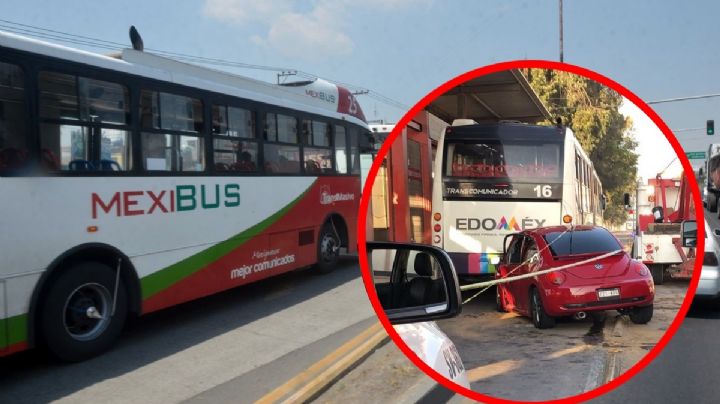 Mexibús en Tultitlán: muere conductor al intentar invadir carril confinado