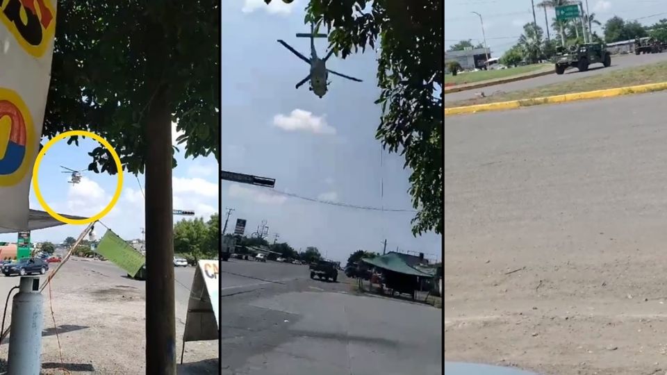 Personal del Ejército y de Guardia Nacional ingresó por varios puntos esta mañana a la cabecera municipal de Múgica; en respuesta, integrantes del grupo criminal que opera en ese lugar disparó en contra de las autoridades