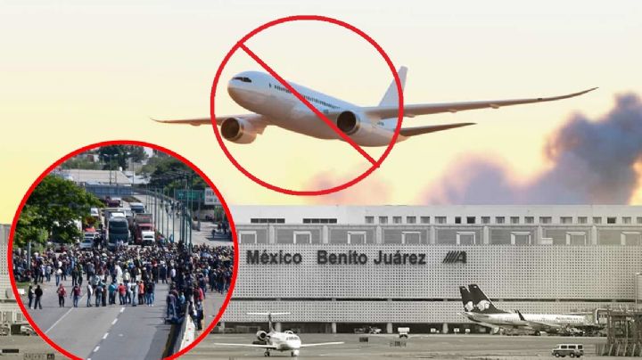 Transportistas amenazan con cerrar el AICM este sábado