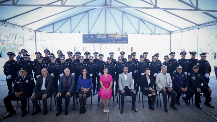 León tiene 34 nuevos policías municipales y viales