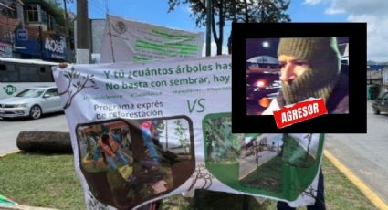 Ambientalistas denuncian agresión al frenar obra de Lázaro Cárdenas en Xalapa