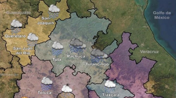 Siguen efectos del Frente Frío 4 en Hidalgo; así el clima este domingo 8 de octubre