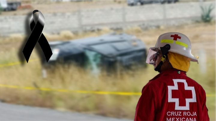 Trágico domingo para novios en carretera de Hidalgo; vuelcan, él sale volando y muere