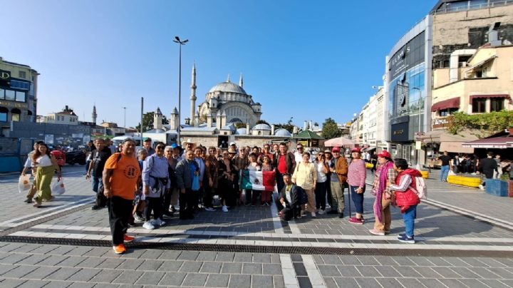Un grupo de campechanos que viajó a Israel envía mensaje a su familia