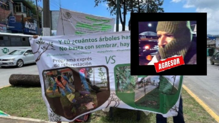 Ambientalistas denuncian agresión al frenar obra de Lázaro Cárdenas en Xalapa