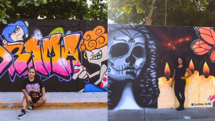 Jarochas grafiteras rompen el miedo a través del arte urbano en Veracruz