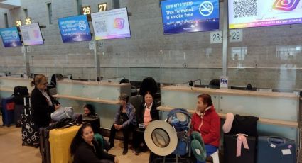 Tras 32 horas varados en aeropuerto de Tel Aviv, 8 mexicanos salen rumbo a Chipre
