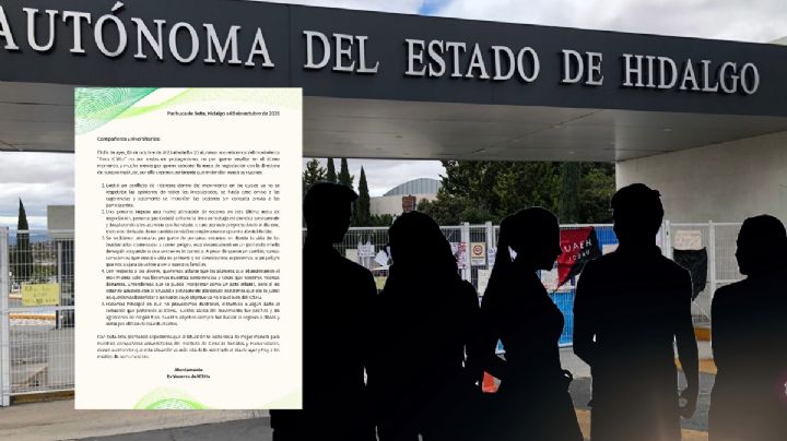 UAEH: Por supuestas amenazas, exvoceros del Icshu se retiran del paro