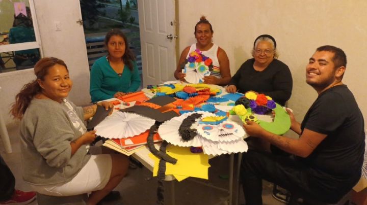 Día de muertos y cultura para quitarle mala fama a colonia Brisas del Campestre