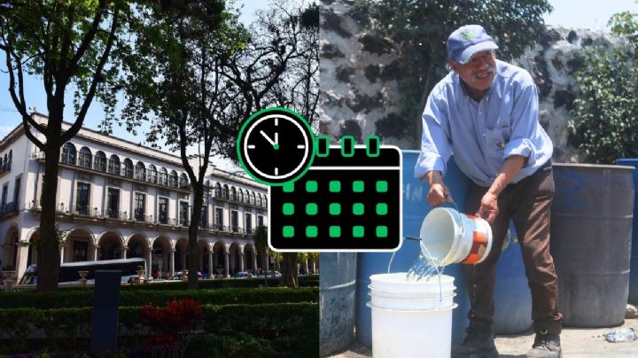 En Xalapa, estas 98 colonias tendrán agua por 7 días en diciembre