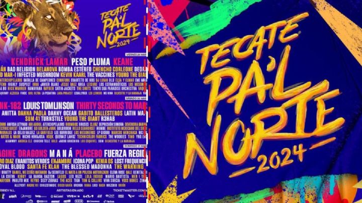 Tecate Pa'l Norte 2024: Este es el line up oficial y fecha de venta de boletos