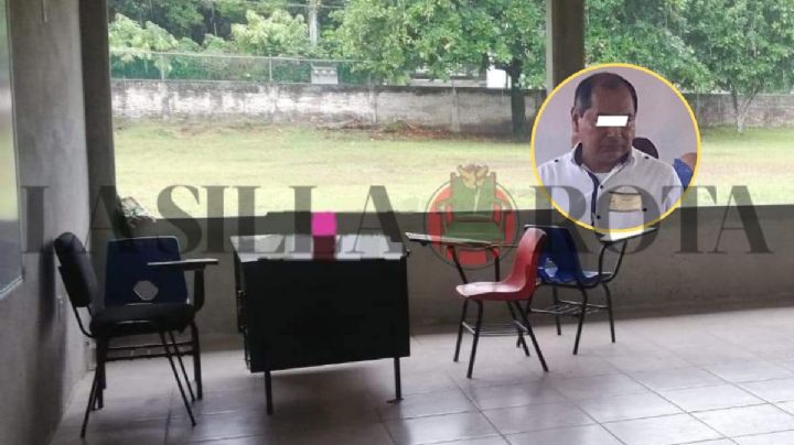 Por presunto desfalco, alumnos toman clases en salones en obra negra en Tihuatlán