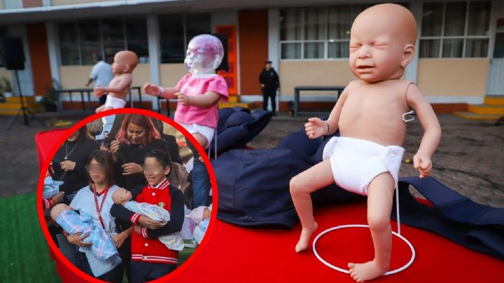 Embarazo adolescente: panzas y bebés simuladores como prevención en Tlalnepantla