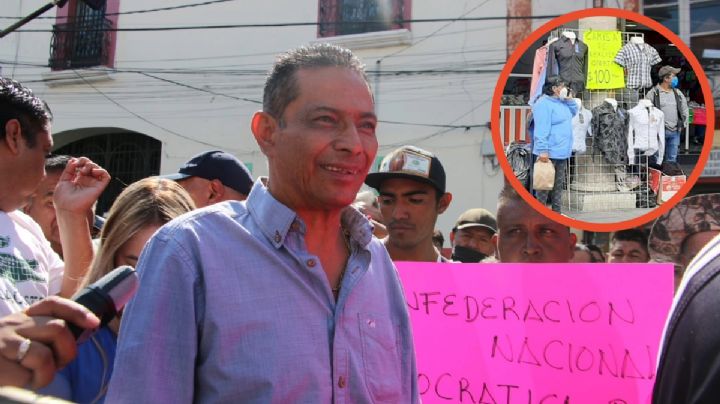 Ambulantes se retiran del centro de Pachuca… sólo de manera temporal