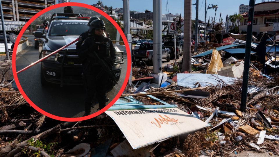 El crimen organizado no cede ante los destrozos causados por el huracán Otis