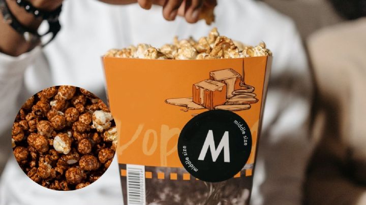 ¿Cómo hacer las mismas palomitas de caramelo que venden en el cine?