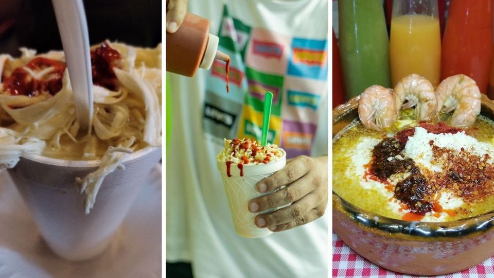 Esquites de camarón, 'greñudos' y con miles de salsas en Veracruz
