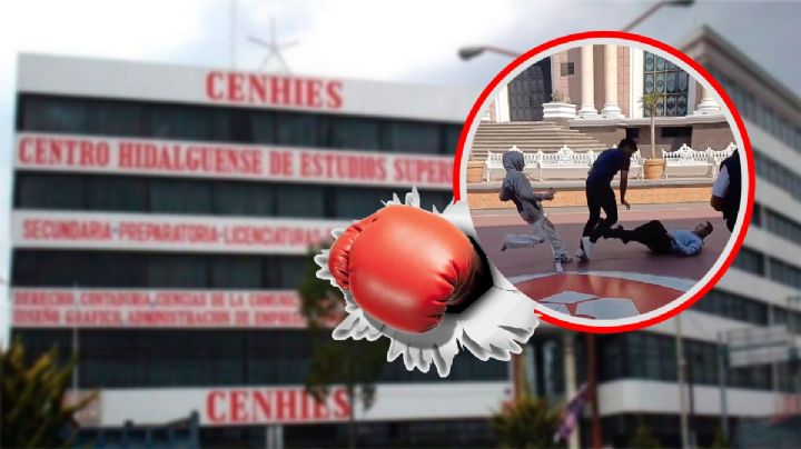 Captan pelea en el CENHIES: fue un adulto y un estudiante; esto se sabe | VIDEO