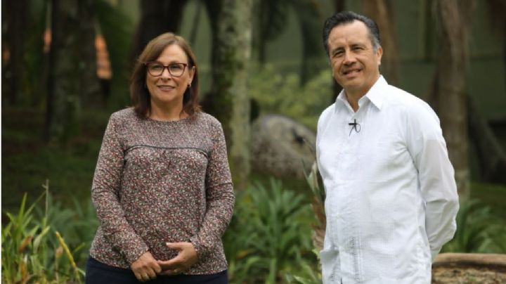 Video: Cuitláhuac felicita a Nahle por triunfo en encuestas de Morena
