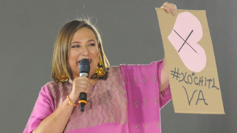 Xóchitl Gálvez, candidata presidencial del Frente Amplio por México