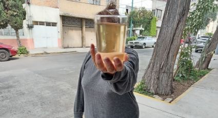 "Ahorita no ha faltado el agua, pero sale sucia", vecina de Iztacalco