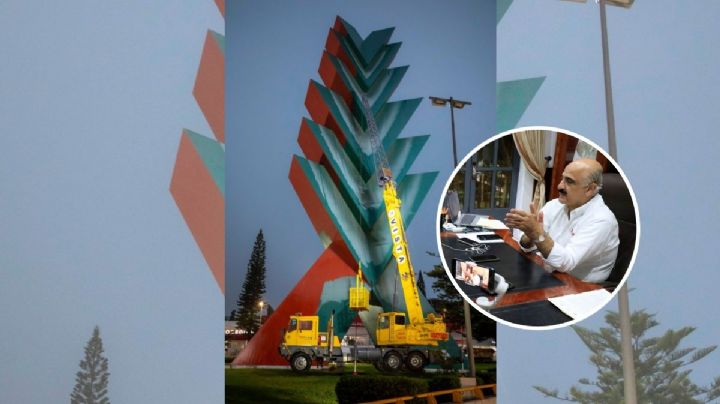 ¿Cambiarán el color a la Araucaria gigante de Xalapa? Esto dijo el alcalde