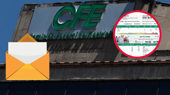 ¿Eres usuario CFE y te llega tu recibo de luz a tu casa o correo? Checa esto