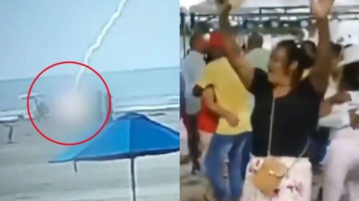 VIDEO | Mujeres mueren de manera fulminante: una por un rayo y otra bailando